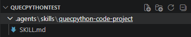 VS Code 中的 Skill 目录结构